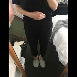 Pas De Calais Black Linen Pants